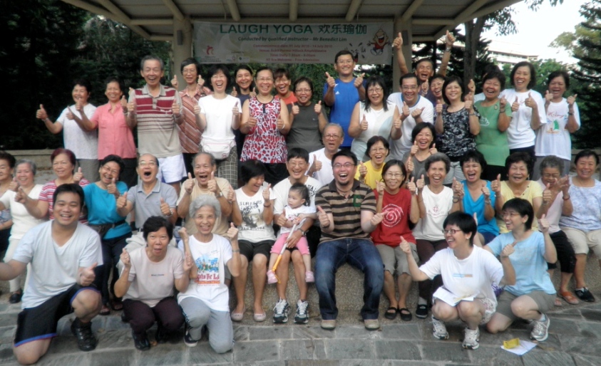 Singapore Laughter Club Encourages Acts Of Kindness-img