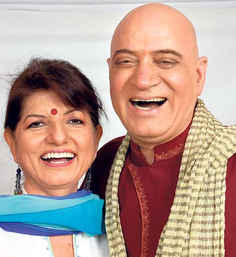 First Laughter Yoga TV Show In India-img