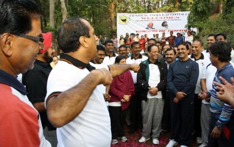 President Of Mauritius Visits Laughter Club In Nagpur, India-img