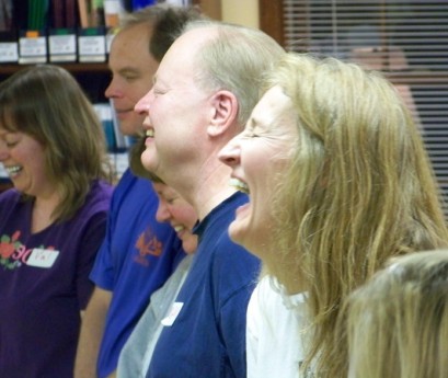 Laughter Yoga at the Living Well Center in Geneva-img
