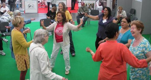 Laughter Yoga Session For 50 + Show At London Olympia-img