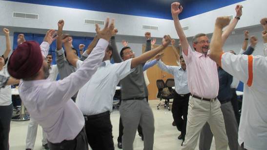 Laughter Yoga With Nestle Employees-img