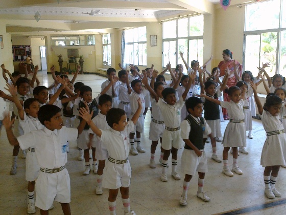 Amazing Laughter Yoga Session with School Children in Bangalore-img
