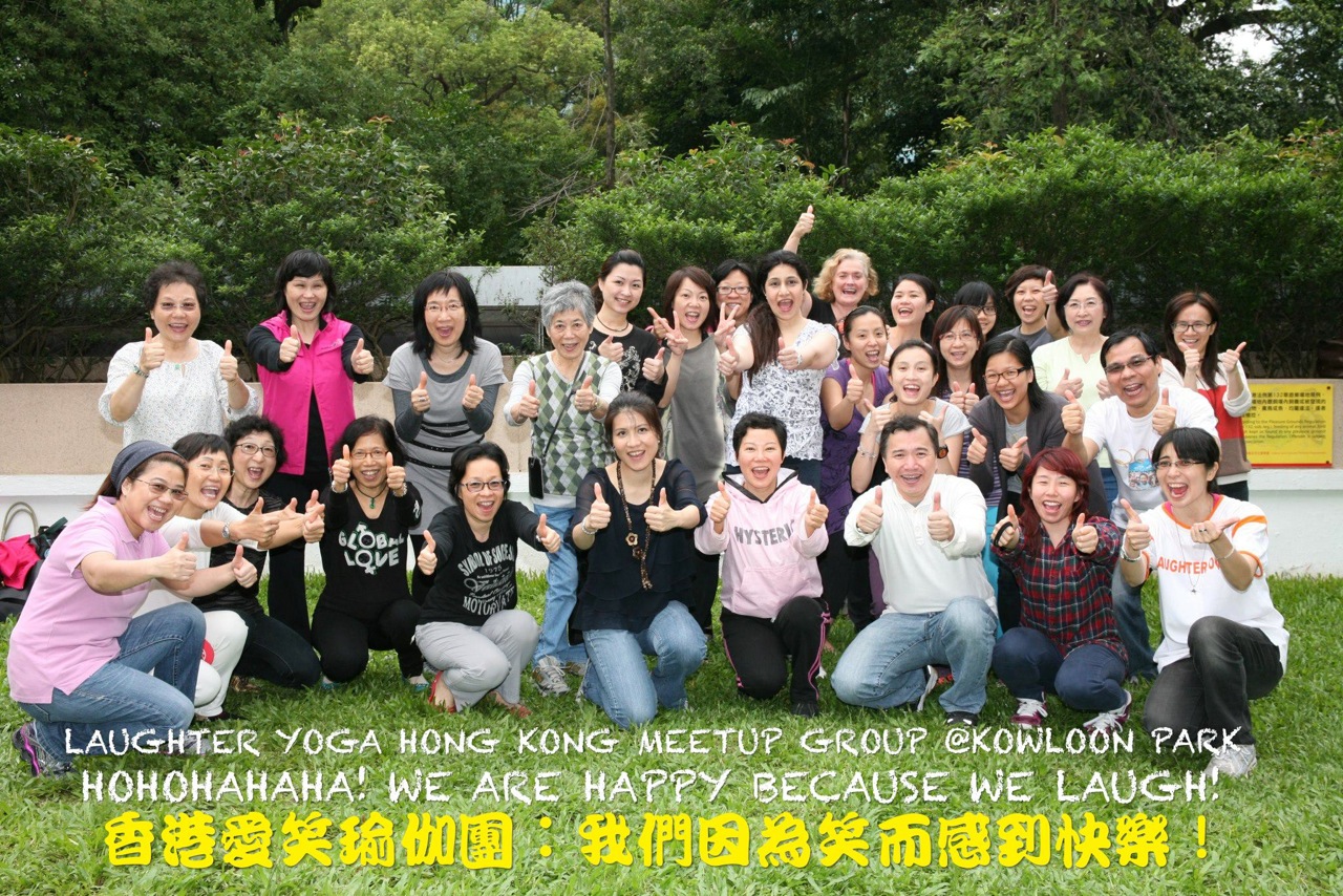 Paradise in a busy city : Laughing on the Grassland (Laughter Yoga Hong Kong Meetup Group )-img