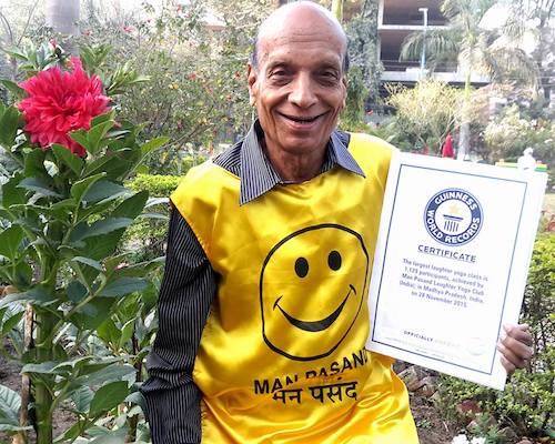 India's First Guinness World Record in Laughter Yoga-img